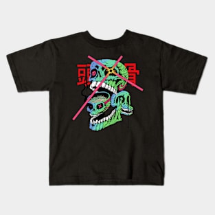 RADIANT SKULLS Kids T-Shirt